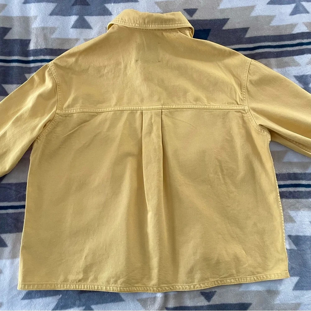 ZARA Women’s Collection Pocket Overshirt Size Small - Picture 2 of 6